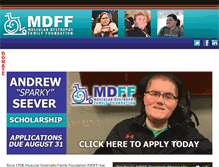 Tablet Screenshot of mdff.org
